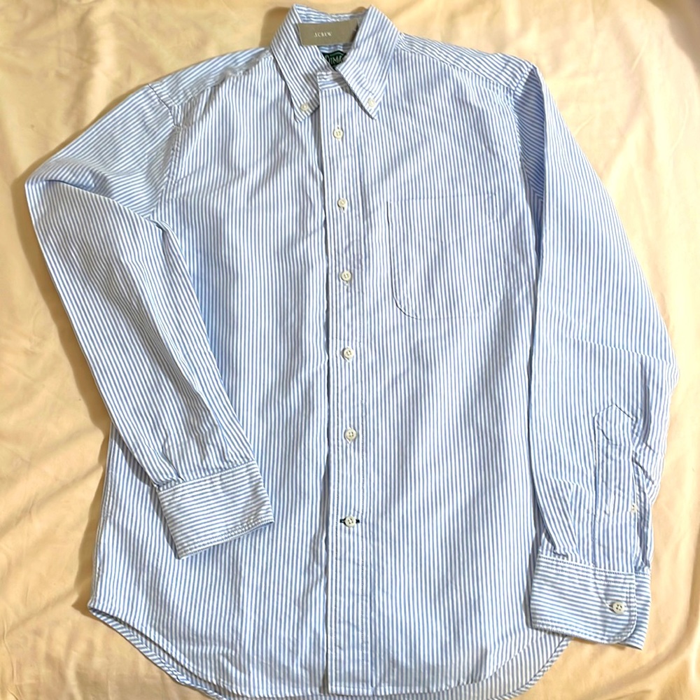 New w/ Tags Gitman Bros. Vintage Blue Striped Long Sleeve Shirt in size Small